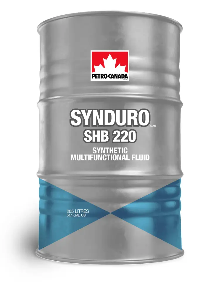 PETROCANADA SYNDURO SHB 220 TB 205 L