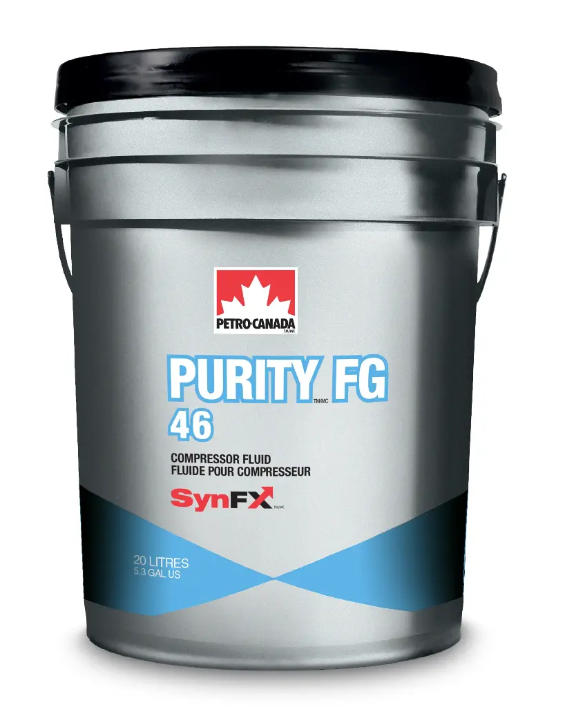 PETROCANADA PURITY FG COMPRESSOR OIL 46 (PAILA 20 LT) 