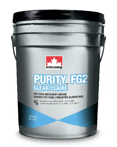 [PFG2CLEARP17] PETROCANADA PURITY FG2 CLEAR GREASE PAIL 17 KG 